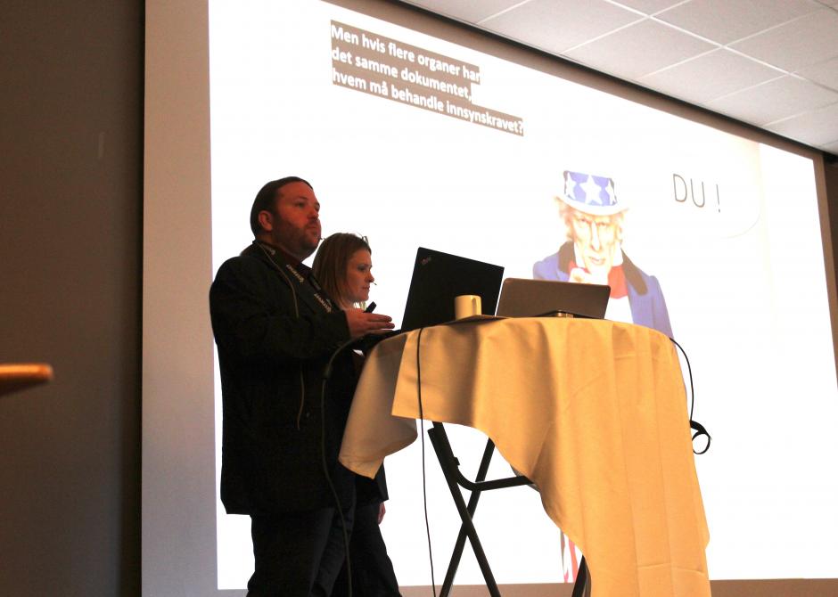 Tarjei Leer-Salvesen og Kristine Foss 