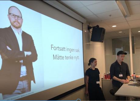 Gard Steiro og Natalie Remøe Hansen