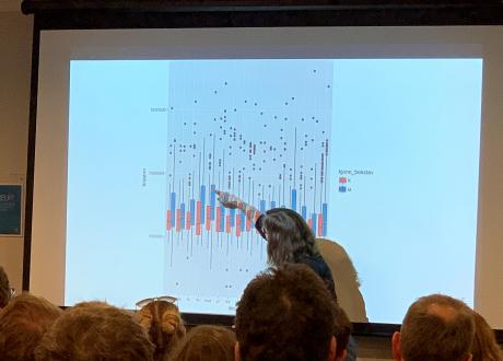 Datajournalistikk-foredrag på Skup