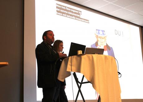 Tarjei Leer-Salvesen og Kristine Foss 