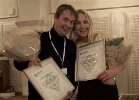 Espen Andersen og Maria Hasselgård