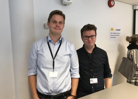 Journalistene Jonas Alsaker Vikan og Espen V. Rasmussen viste oss hvordan man kan bruke XL som verktøy. 