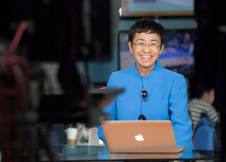 Maria Ressa til SKUP