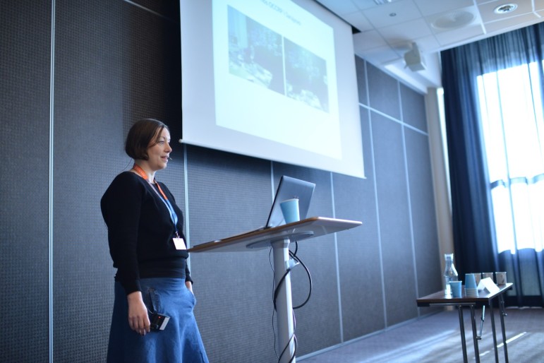 Klassekampen-journalist Emilie Ekeberg har i løpet av 2014 dokumentert overføringer på 600 millioner kroner fra Telenor-eide Vimpelcom til presidentdatteren i Usbekistan. Foto: Marius Nyheim Kristoffersen